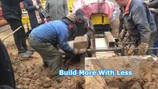 নির্মাণ সামগ্রী উৎপাদনের জন্য ছোট ইট মেশিন