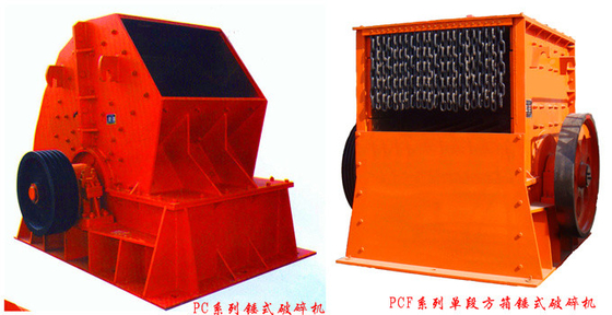 PCF Series Stone Crusher Machine Hammer Crusher Machine Single Stage Square Box