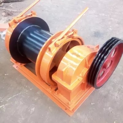 1.5 Ton Diesel Engine Powered Winch Material Handling Equipment