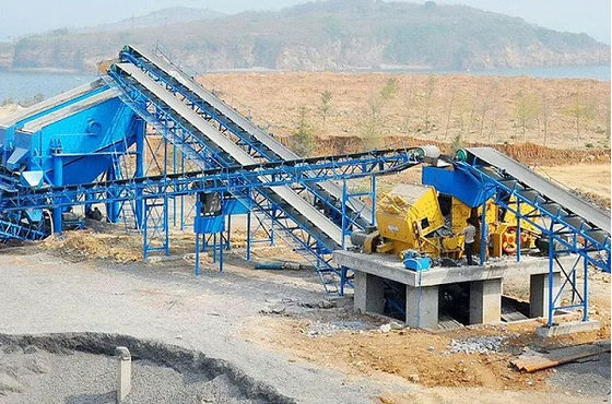 High-Automation  Energy-Saving And High-Output Stone And Sand  Gravel Production Lines