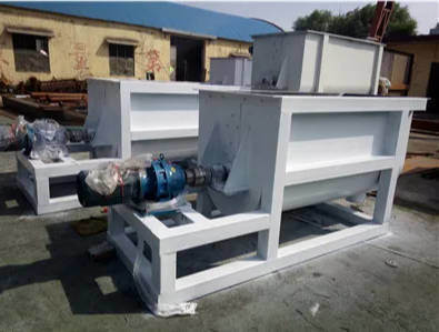 High-Efficiency Continuous Operation Horizontal Force Mixer