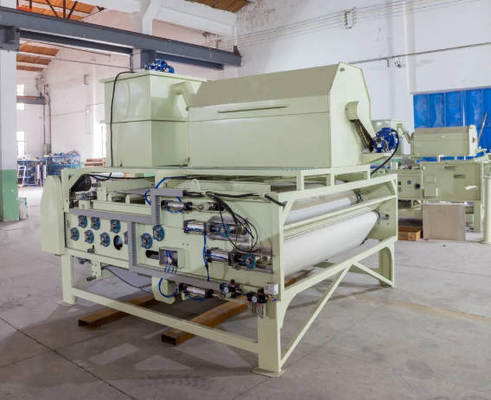 automation Drum Concentrated Belt Fiter Press Stainless Steel Or Carbon Steel