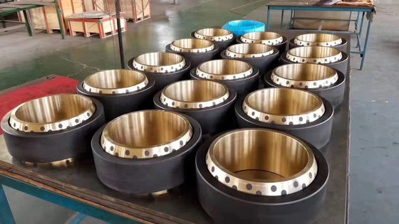 Machining Brass Spacer Sleeve H62 Copper Pipe Bushing Of Mining Machine Spare Parts