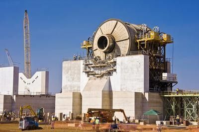 1000tph AC Motor Autogenous Grinding Mill And Sag Mill Of Ore Crushing Plant