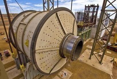1000tph AC Motor Autogenous Grinding Mill And Sag Mill Of Ore Crushing Plant