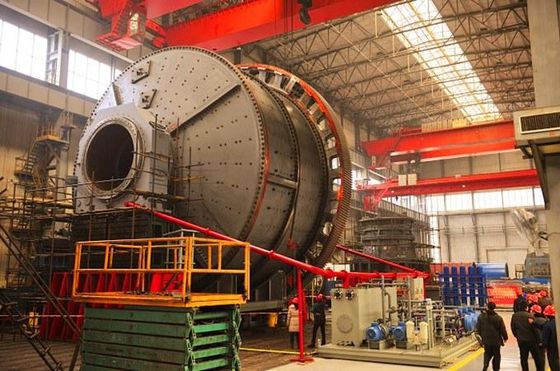 1000tph AC Motor Autogenous Grinding Mill And Sag Mill Of Ore Crushing Plant