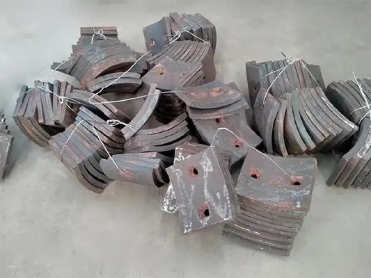 উচ্চ ম্যাঙ্গানিজ ইস্পাত খাদ লাইনার লাইনার বল মিলিং জন্য খনির এবং ধাতুশিল্প