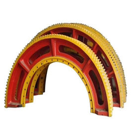 রোটারি কিল কাস্টিং স্টিল HRC55 স্পার মিল ঘের গিয়ার এবং বল মিল ঘের গিয়ার CITIC HIC কারখানার দাম