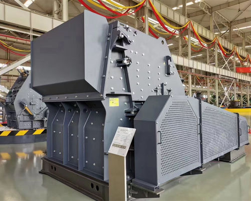 কোয়ার্টজ ডলমাইট মোবাইল ইমপ্যাক্ট 550TPH স্টোন ক্রাশার মেশিন