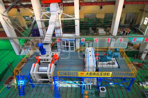 কোল্ড/হট ব্রিকেট মেশিন 100TPH মেটালার্জি মেশিন এবং বল প্রেস মেশিন