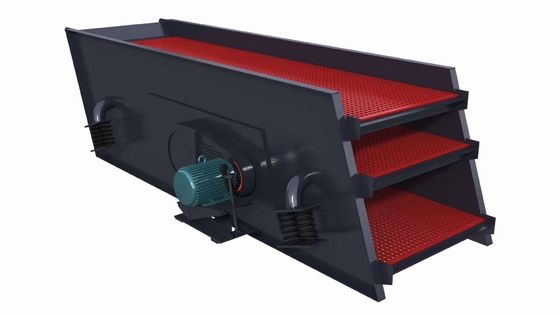 দক্ষতা 15 ~ 1300 টি / এইচ লিনিয়ার স্পন্দিত স্ক্রিন চালুর জন্য ক্লে